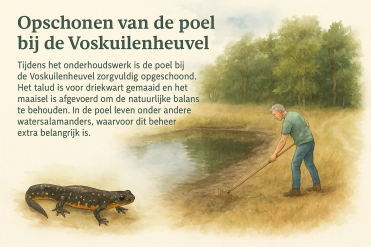 Poel opschonen